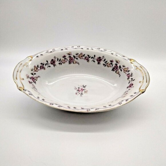 Berkshire Imperial China from Japan El Royale Vegetable Serving Bowl Dish Pink - Picture 1 of 11